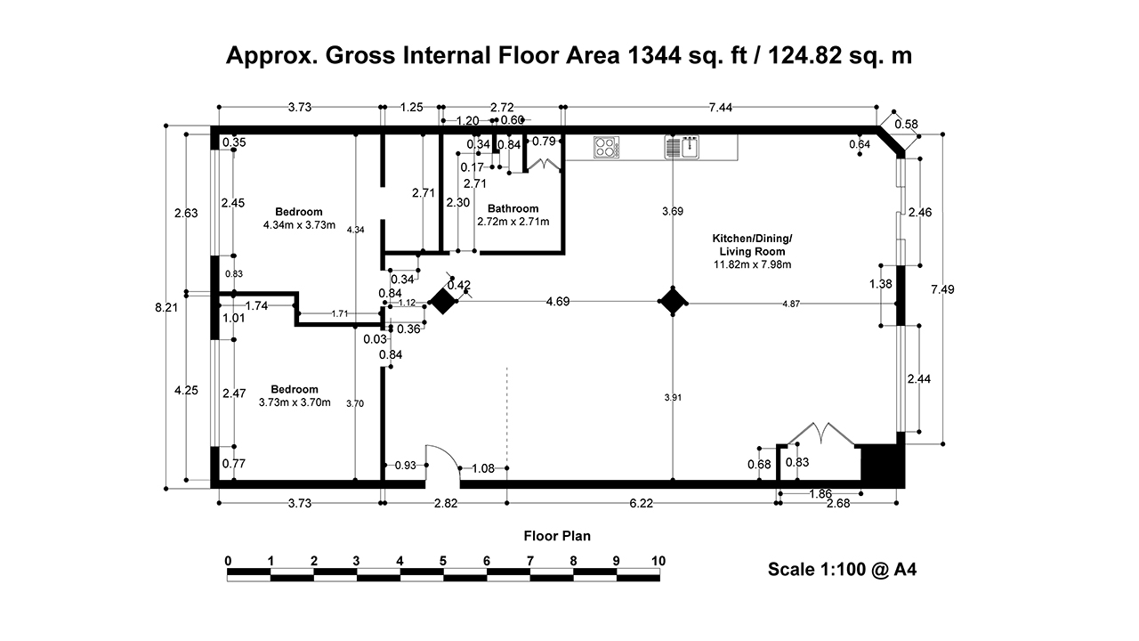 HMO Floor Plan sample
